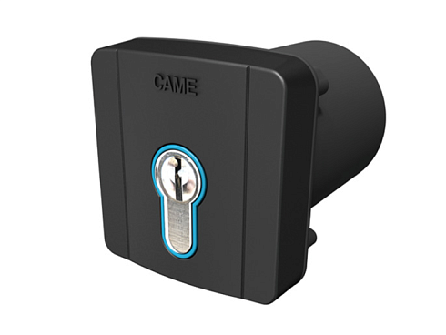 Купить Встраиваемый ключ-выключатель CAME SELD2FDG с цилиндром замка DIN и синей подсветко с доставкой и установкой в Миллерово