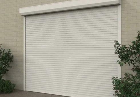 Рулонные гаражные ворота Алютех Prestige с алюминиевым профилем AR/555N и автоматическим управлением с доставкой в Миллерово 