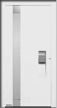 Двери входные алюминиевые ThermoCarbon Hormann - Мотив 306 в Миллерово