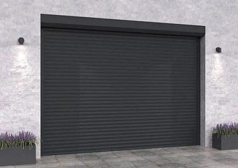 Рулонные ворота для гаража Алютех Trend с алюминиевым профилем PD/77 и высокой защитой от взлома с доставкой в Миллерово 